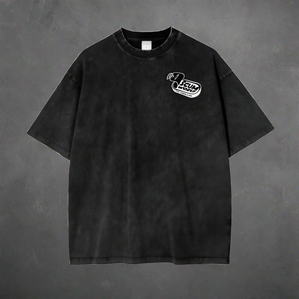 Black JDM SCUMWORLD  t-shirt