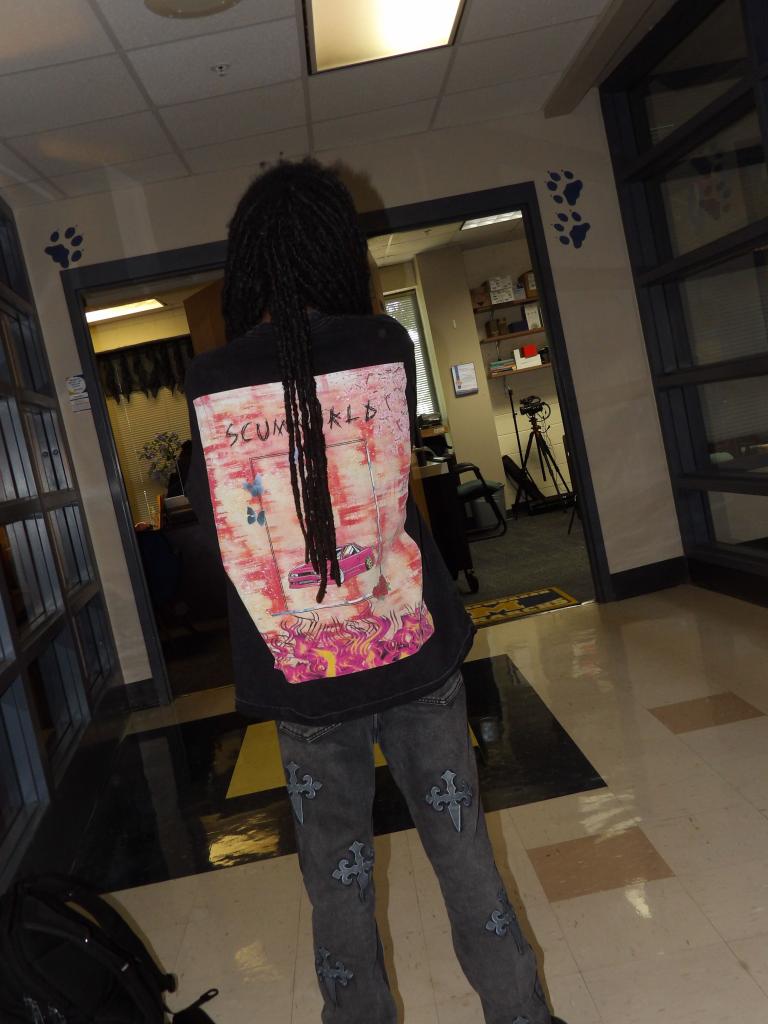 Black JDM SCUMWORLD  t-shirt